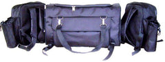 ATV Rack Bag - Large, Black, Built-In Backpacks