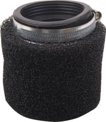 Air Filter - 41mm to 43mm, Sponge, Straight, Yimatzu Brand, Black
