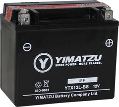 Battery - GTX12L-BS, Yimatzu Brand, Fillable Type Gel