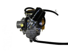 Carburetor - 24mm, GY6, 125cc, 150cc, Electric Choke (2 pin plug)