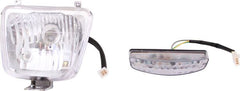 Light Set - 50cc to 150cc, ATV, Front Filament & Rear LED (2pcs)