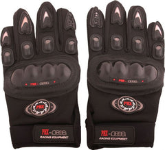 PHX Gloves Motocross, Adult MCS Race Edition (Black, Large)